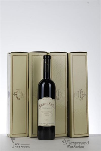 ROENNFELDT ROAD SHIRAZ 1998 - Greenock Creek - 4 Bottles - Owc 6