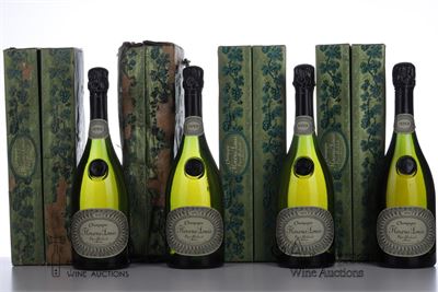 PIPER HEIDSIECK FLORENS LOUIS 1964 - 4 Bottles in Oc