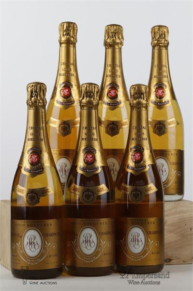 CRISTAL ROEDERER 1985 - Louis Roederer - 6 Bottles - Oc 6