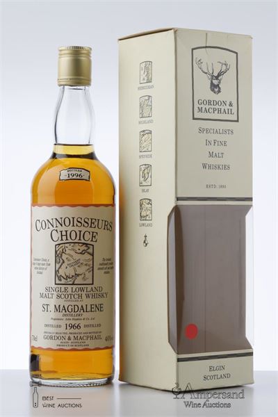1966 ST MAGDALENE - Gordon & MacPhail - Bottled in 1996 - Connoisseurs Choice - 1 Bottle - Oc 1
