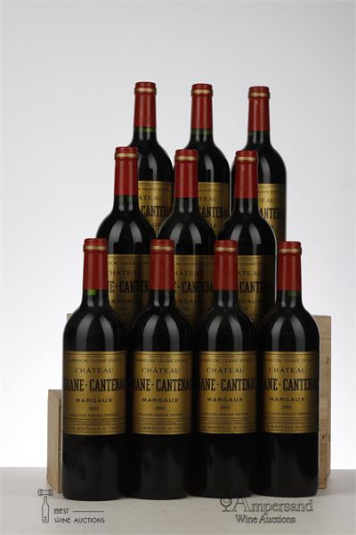 BRANE CANTENAC 2003 - Mc - 10 Bottles