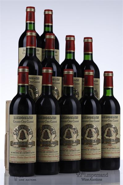 ANGELUS 1986 - 11 Bottles - Owc 12