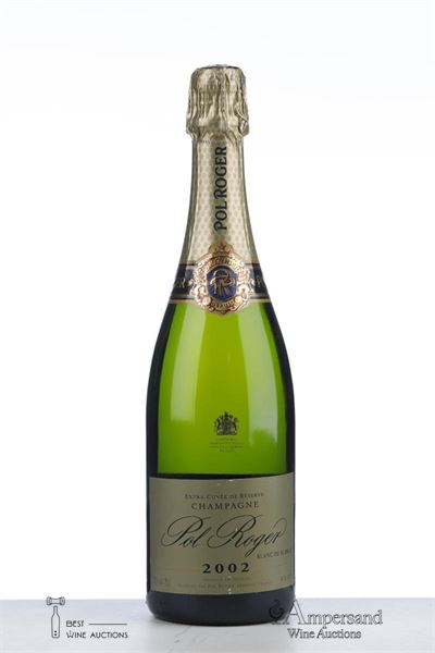 POL ROGER  CUVEE DE RESERVE BLANC DE BLANCS 2002 - Pol Roger - 1 Bottle