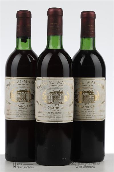 MARGAUX 1972 - Mc - 3 Bottles
