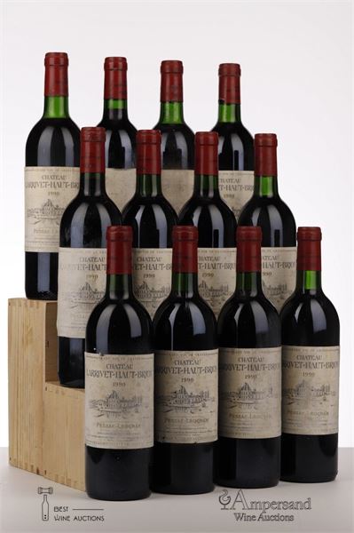 LARRIVET HAUT BRION 1990 - Mc - 12 Bottles