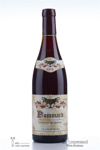 POMMARD LES VAUMURIENS 2003 - Coche Dury - 1 Bottle