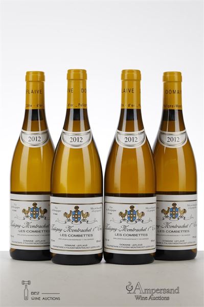 PULIGNY MONTRACHET LES COMBETTES 2012 - Domaine Leflaive - 4 Bottles