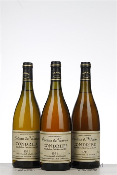 CONDRIEU COTEAU DE VERNON 1991 - Georges Vernay - 3 Bottles