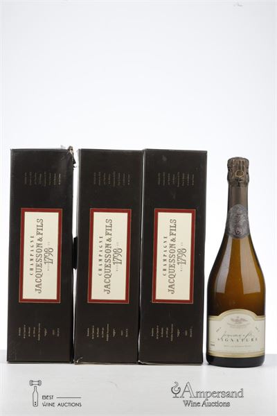 JACQUESSON SIGNATURE BRUT 1989 - Jacquesson - 3 Bottles - Oc 1
