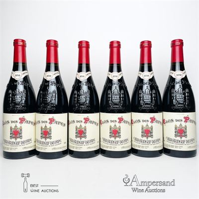 CHATEAUNEUF DU PAPE 2016 - Clos des Papes - 6 Bottles