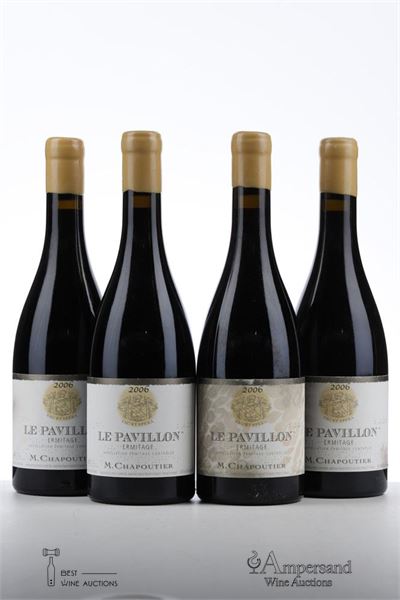 ERMITAGE ROUGE LE PAVILLON 2006 - Chapoutier - 4 Bottles