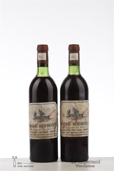 BEYCHEVELLE 1974 - Mc - 2 Bottles