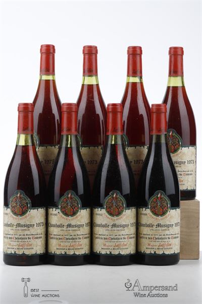 CHAMBOLLE MUSIGNY 1973 - Jaffelin - 8 Bottles