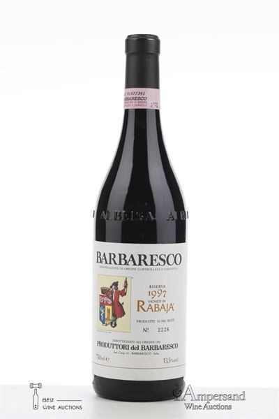 BARBARESCO RISERVA RABAJA 1997 - Produttori del Barbaresco - 1 Bottle