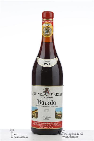 BAROLO 1974 - Marchesi di Barolo - 1 Bottle