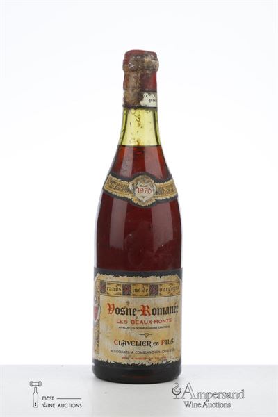 VOSNE ROMANEE LES BEAUX MONTS 1970 - Clavelier - 1 Bottle