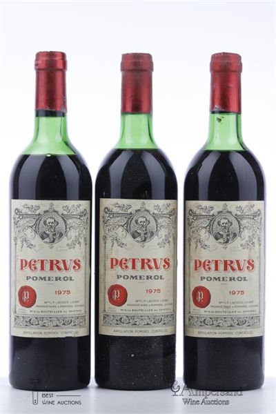 PETRUS 1975 - Mc - 3 Bottles