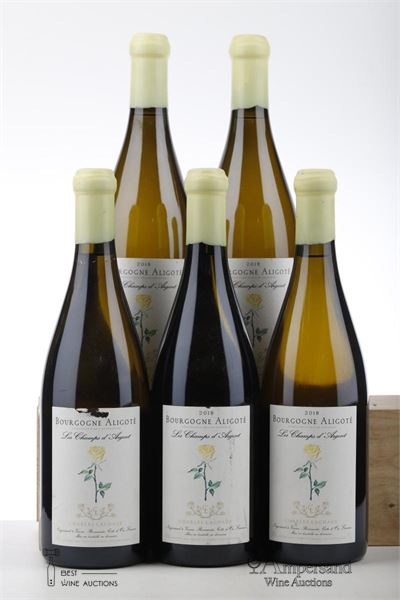 BOURGOGNE ALIGOTE LES CHAMPS D'ARGENT 2018 - Charles Lachaux - 5 Bottles