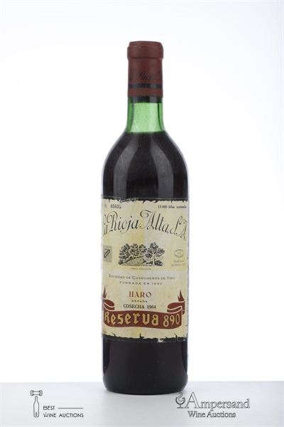 LA RIOJA ALTA RESERVA 890 1964 - La Rioja Alta - 1 Bottle