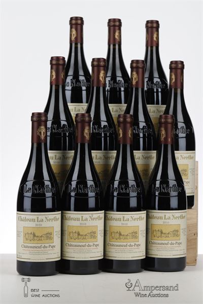 CHATEAUNEUF DU PAPE LA NERTHE 2010 - Chateau La Nerthe - 11 Bottles