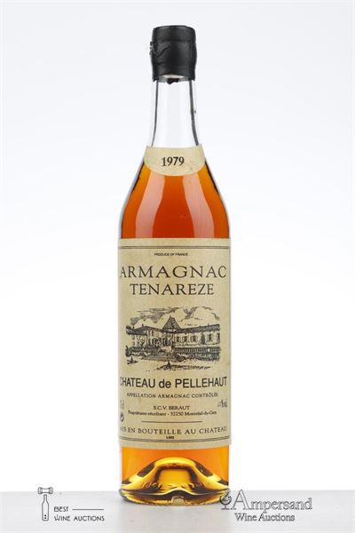 ARMAGNAC TENAREZE 1979 - Chateau de Pellehaut - 1 Bottle
