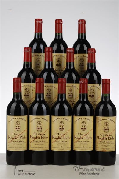 MOULIN RICHE 1988 - Mc - 12 Bottles