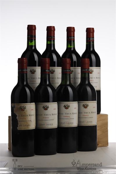 VIEUX RIFFAT 1990 - Grafe Lecocq - 8 Bottles