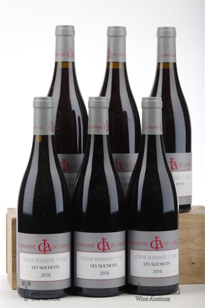 VOSNE ROMANEE LES SUCHOTS 2018 - Domaine de l'Arlot - 6 Bottles