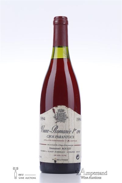VOSNE ROMANEE CROS PARANTOUX 1994 - Emmanuel Rouget - 1 Bottle