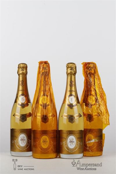 CRISTAL ROEDERER 1999 - Louis Roederer - 4 Bottles