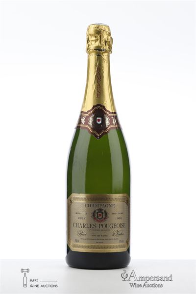 CHAMPAGNE CHARLES 1ER CRU 1991 - Charles Pougeoise - 1 Bottle
