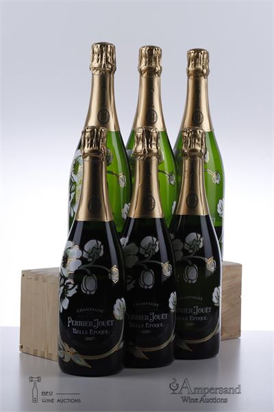 PERRIER JOUET BELLE EPOQUE 2007 - Perrier Jouet - 6 Bottles - Oc 6