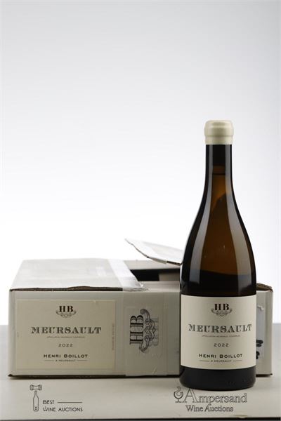 MEURSAULT 2022 - Henri Boillot - 6 Bottles - Oc 6