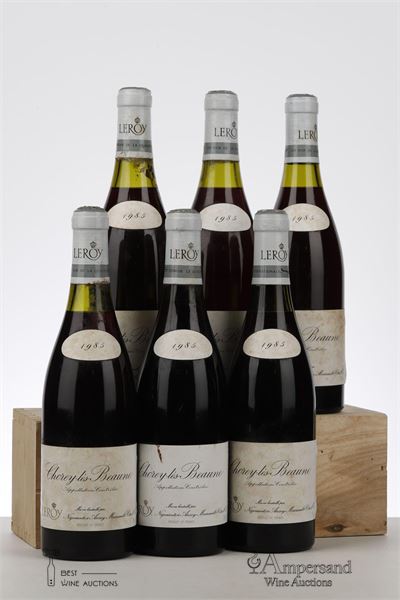 CHOREY LES BEAUNE 1985 - Leroy Negociant - 6 Bottles