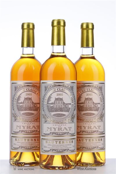 DE MYRAT 2003 - Mc - 3 Bottles