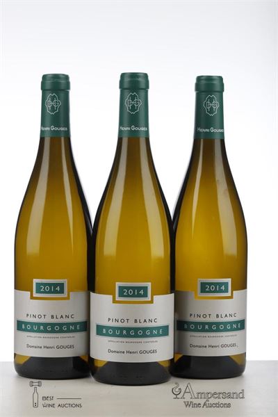 BOURGOGNE PINOT BLANC 2014 - Henri Gouges - 3 Bottles