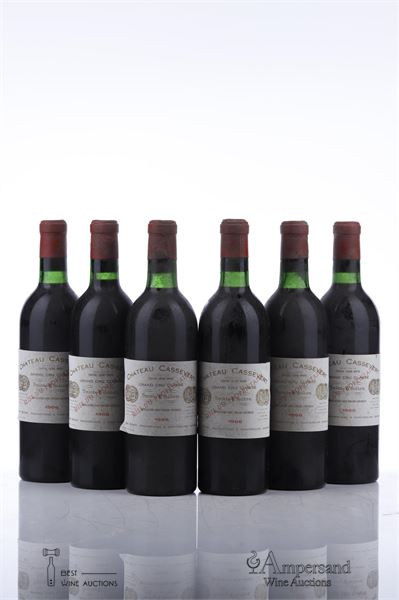 CASSEVERT 1966 - Jean Nony Proprietaire - 6 Bottles