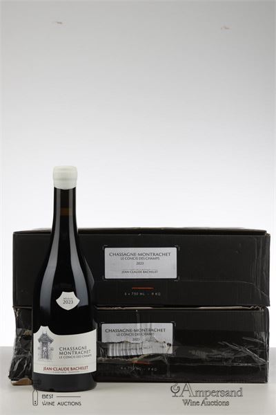 CHASSAGNE MONTRACHET ROUGE LE CONCIS DES CHAMPS 2023 - Jean Claude Bachelet - 12 Bottles - Oc 6