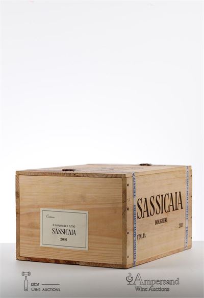 SASSICAIA 2001 - Tenuta San Guido - 6 Bottles - Owc 6