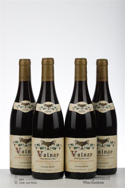 VOLNAY 1ER CRU 2018 - Coche Dury - 4 Bottles
