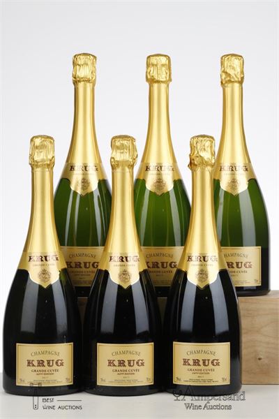 KRUG GRANDE CUVEE 3RD EDITION OF LABEL NV - Krug - 6 Bottles - Owc 6
