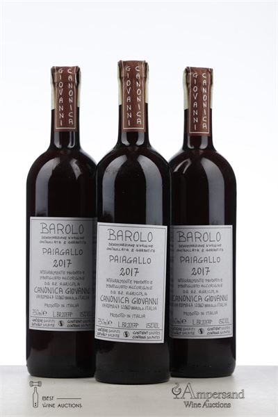 BAROLO PAIAGALLO 2017 - Giovanni Canonica - 3 Bottles