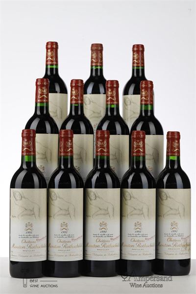 MOUTON ROTHSCHILD 1993 - Mc - 12 Bottles - Owc 12