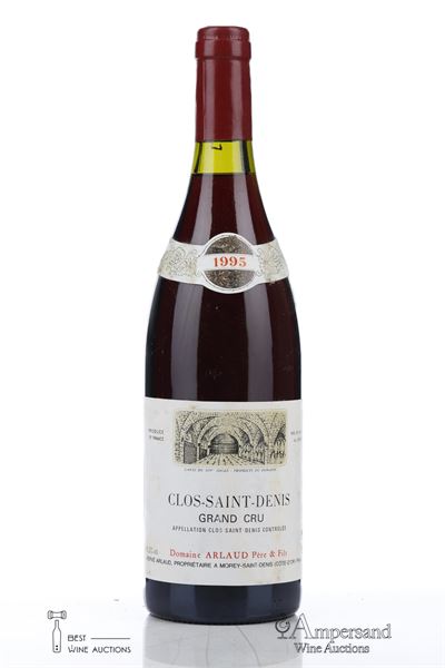 CLOS ST DENIS 1995 - Domaine Arlaud - 1 Bottle