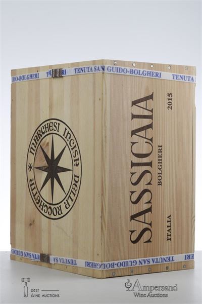 SASSICAIA 2015 - Tenuta San Guido - 6 Bottles - Owc 6
