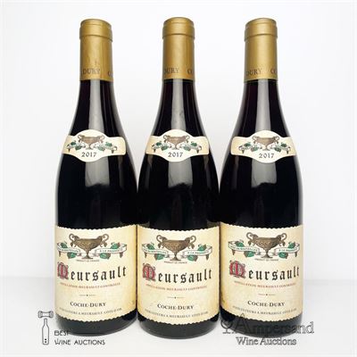 MEURSAULT ROUGE 2017 - Coche Dury - 3 Bottles