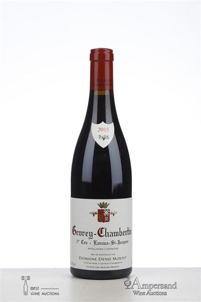GEVREY CHAMBERTIN LAVAUX ST JACQUES 2015 - Denis Mortet - 1 Bottle
