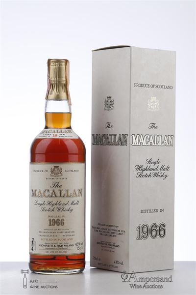 MACALLAN 18 Y 1966 - Giovinetti Import - 1 Bottle - Oc 1