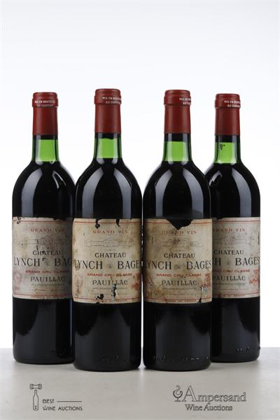 LYNCH BAGES 1981 - Mc - 4 Bottles