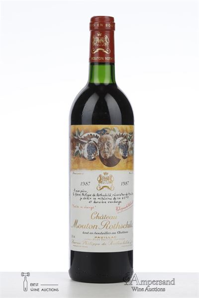 MOUTON ROTHSCHILD 1987 - Mc - 1 Bottle